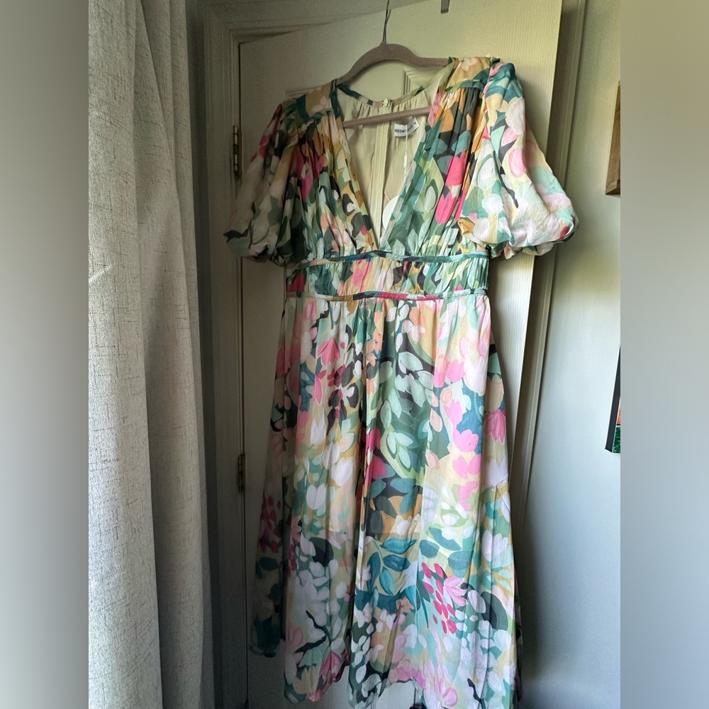 Passion Fusion Emilia Midi Floral Dress Size 14